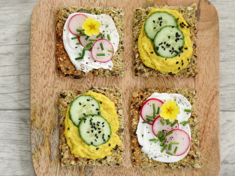 Low Carb Knäckebrot vegan